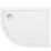 Milan Offset Quadrant Bathroom Shower Tray & Waste Right-Handed White Gloss 1200mm x 900mm x 40mm