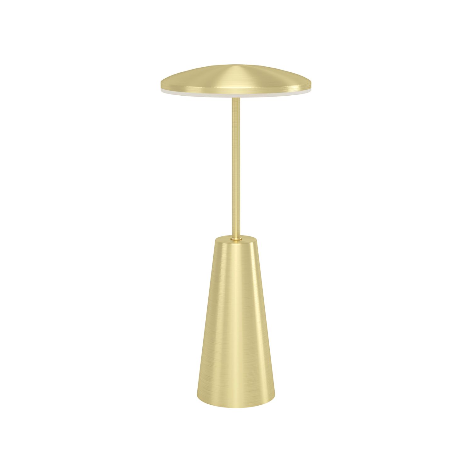Eglo Piccola Rechargeable LED Portable Table Lamp Gold 270lm (307CX)