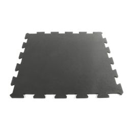 COBA Sport Interlocking Floor Tile Black 10mm