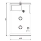 Gledhill  Direct Unvented  Hot Water Cylinder 120Ltr