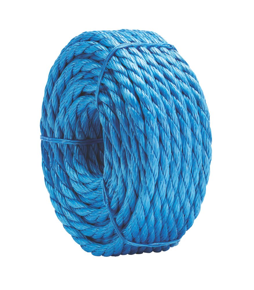 Twisted Rope Blue 10mm x 20m
