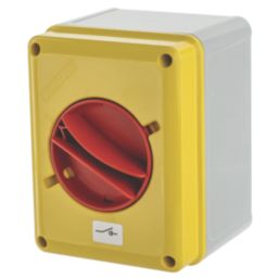 Lewden 208324 32A 4-Pole Dimmer Isolator Switch NO