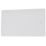 British General  2-Gang Blanking Plate White