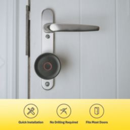 Yale Linus L2 Lite  App Controlled Retrofit Smart Door Lock Matt Black