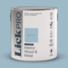 LickPro 2.5Ltr Blue 04 Satin Water-Based Trim Paint