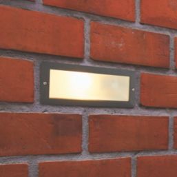 Saxby Eco Outdoor Brick Light Black