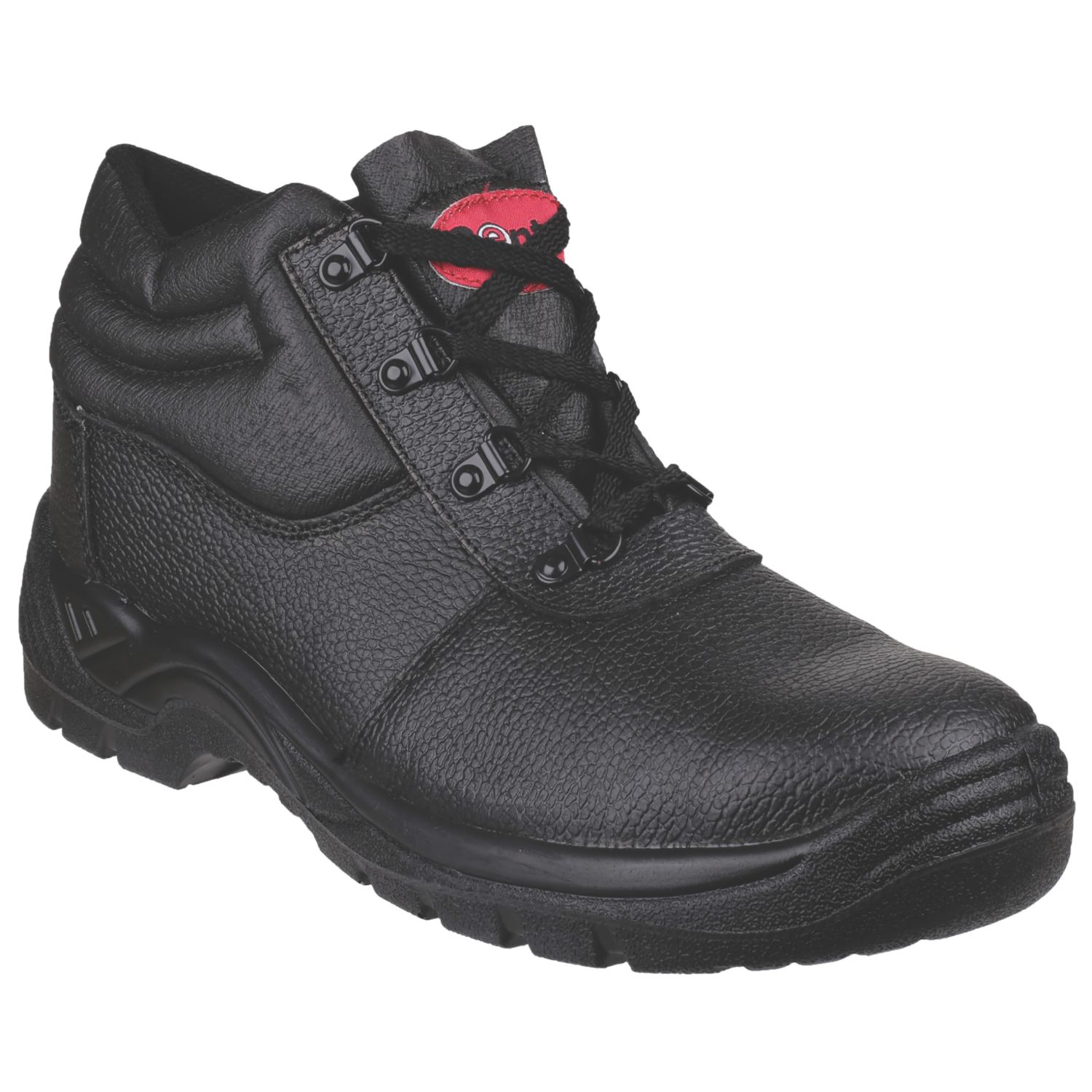Centek FS330 Size 15 Black Steel Toe Cap Safety Boots (307XA)