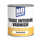 No Nonsense Quick-Dry Varnish Satin Clear 750ml