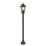 Essentials Coach 1030mm Outdoor Post Light Black