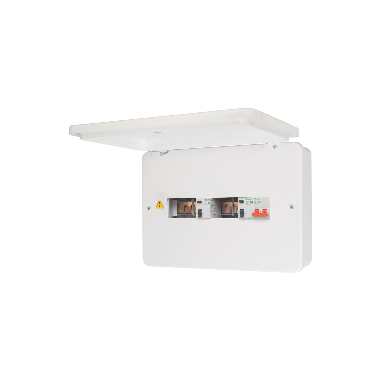 Schneider Electric Easy9 14-Module 8-Way Part-Populated Dual RCD Consumer Unit (3089P)