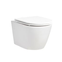 Brixton Soft-Close Wall-Hung Pan with Quick-Release Seat