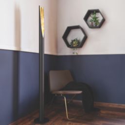 Eglo Barbotto LED Floor Lamp Black/Gold 4.5W 345lm