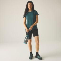 Regatta Fingal Edition Short Sleeve Womens T-Shirt Mediterranea Size 10