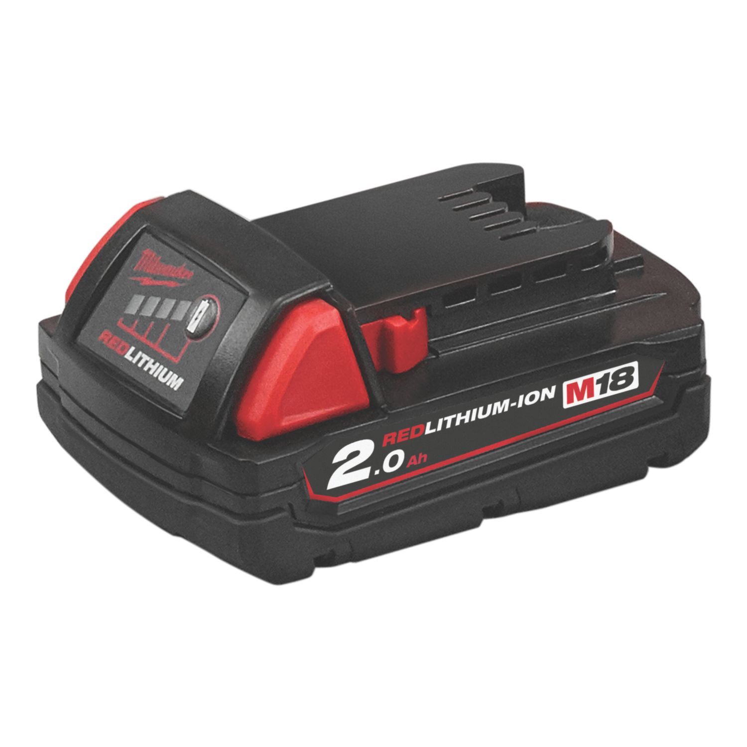 Milwaukee M18 B2 18V 2.0Ah Li-Ion RedLithium Battery (308GX)