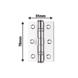 Carlisle Brass Sintra Door Handle Pair Polished Chrome