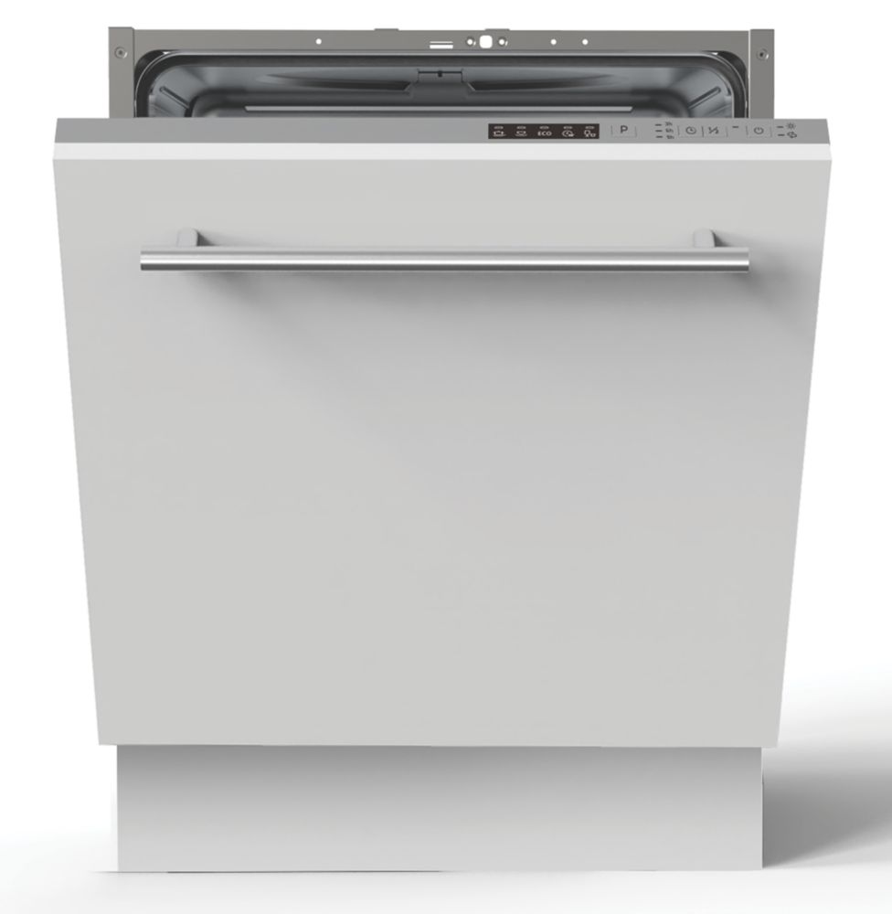 Integrated Dishwasher Stainless Steel 598mm Screwfix