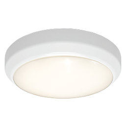 4lite  LED Wall/Ceiling Light with Microwave Sensor White 13W 1100lm