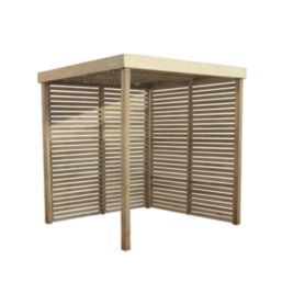 Forest  6' 6" x 6' 6" (Nominal) Flat Timber Pergola