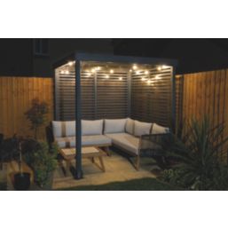 Forest  6' 6" x 6' 6" (Nominal) Flat Timber Pergola