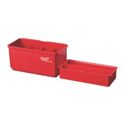 Milwaukee PACKOUT 20cm Storage Bin 2 Pack