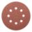 Titan   40 Grit 8-Hole Punched Multi-Material Sanding Sheets 125mm x 125mm 5 Pack
