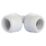 Hep2O  Plastic Push-Fit Equal 90° Keyless Elbow 22mm 10 Pack