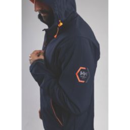 Helly Hansen Chelsea Evolution Hooded Softshell Jacket Navy 2X Large 49" Chest