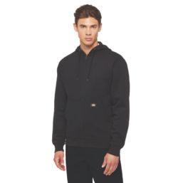 Dickies Everyday Hoodie Full Zip Fleece Black 2X Large 26" Chest