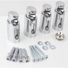 Ximax Gamba 610mm x 1400mm 3287BTU Anthracite Horizontal Designer Radiator