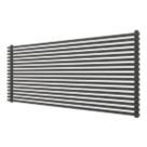 Ximax Gamba 610mm x 1400mm 3287BTU Anthracite Horizontal Designer Radiator