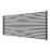 Ximax Gamba 610mm x 1400mm 3287BTU Anthracite Horizontal Designer Radiator