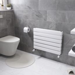 Ximax Oceanus 445mm x 600mm 1560BTU White Horizontal Designer Radiator
