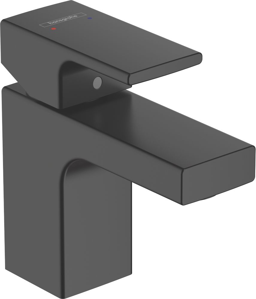 Hansgrohe Vernis Shape 70 Basin Mixer with Isolated Water Conduction Matt Black