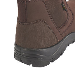 Site Merrien   Safety Dealer Boots Brown Size 9