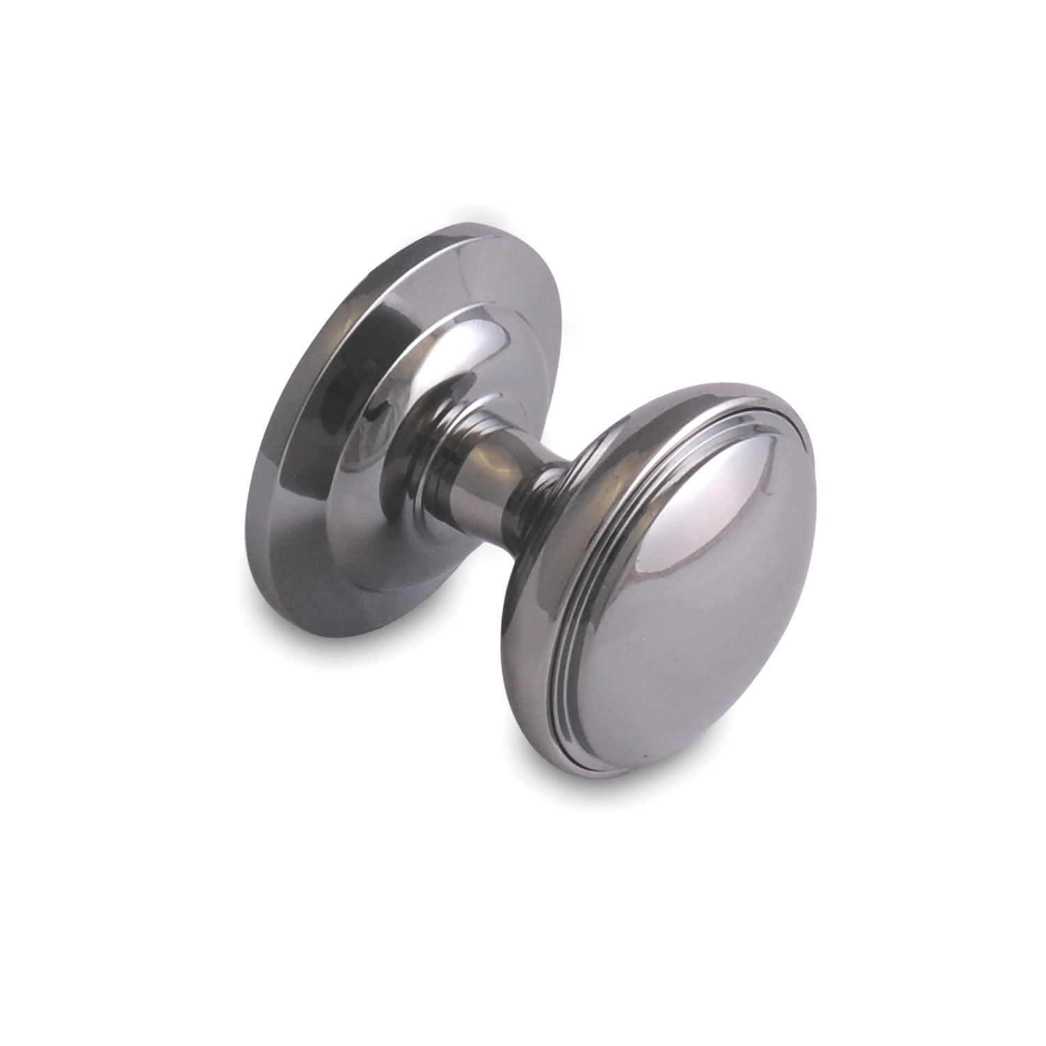 Fab & Fix Decorative Round Door Knob Polished Chrome 75mm (3090P)