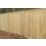 Forest Decibel Vertical Tongue & Groove  Noise Reduction Fence Panels Natural Timber 6' x 6' Pack of 5
