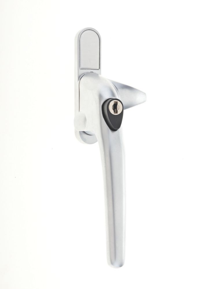 Mila RM Cockspur Left-Handed Window Handle Satin Chrome - Screwfix