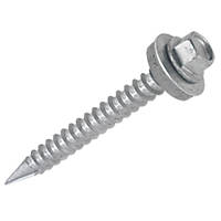 Easydrive  Flange Timber Roofing Double Slash Point Screws 6.3 x 45mm 100 Pack