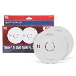 Hispec HSA/BP/10-TP  Battery Standalone Optical Smoke Alarms with Data Extraction 2 Pack