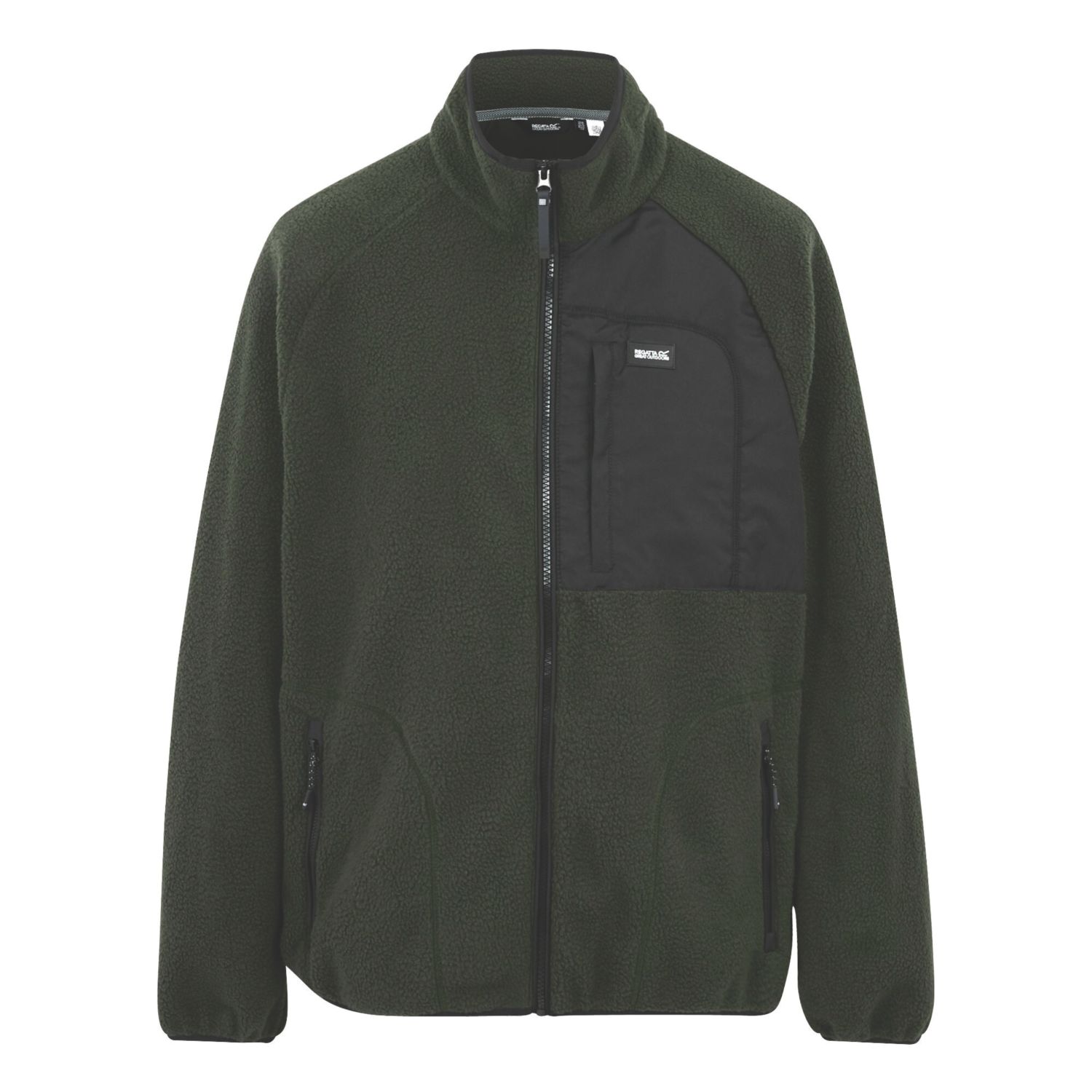 Regatta Frankie Borg Fleece Dark Khaki Small 42.5" Chest (309AR)