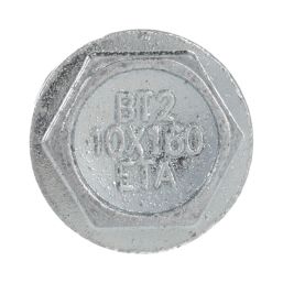 DEWALT Blue-Tip Fire Rated Flange Self Tapping Screw Bolts 10mm x 160mm 20 Pack