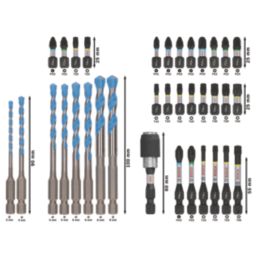 Bosch PRO Multi-Material Drill Bit & Impact Screwdriver Set 35 Pieces