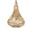 Eglo Amsfield 1 Pendant Light Brown