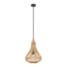 Eglo Amsfield 1 Pendant Light Brown