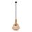 Eglo Amsfield 1 Pendant Light Brown
