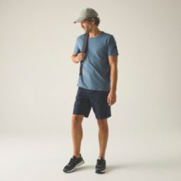 Regatta Arlery Stretch Shorts Navy 34" W