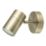 LAP Telloy Round 1-Light Bathroom Spotlight Antique Brass