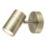 LAP Telloy Round 1-Light Bathroom Spotlight Antique Brass