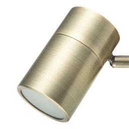 LAP Telloy Round 1-Light Bathroom Spotlight Antique Brass