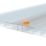 SNAPA Clear 16mm H-Section Glazing Bar 4000mm x 60mm